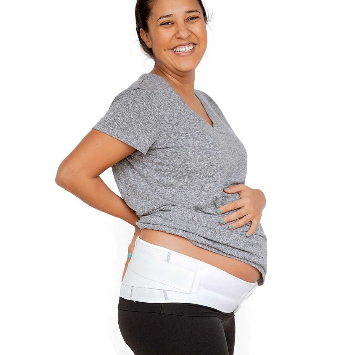 Maternity Belly Band Belt Super Light Stretchable Supportive Washable 2 Colors 